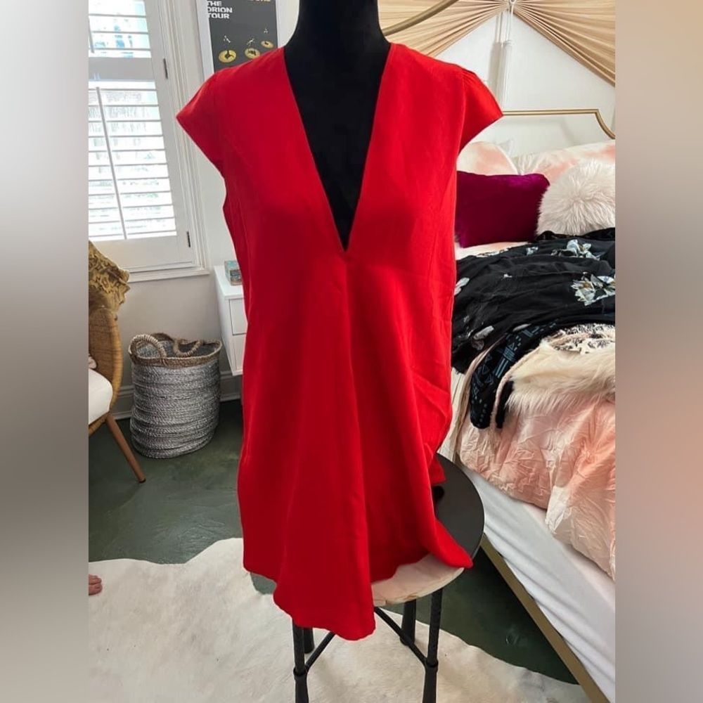 Free People Red Dress. Size 6